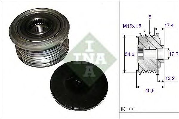 Механизм свободного хода 535 0109 10