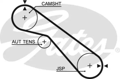 Ремень ГРМ 5405XS GATES