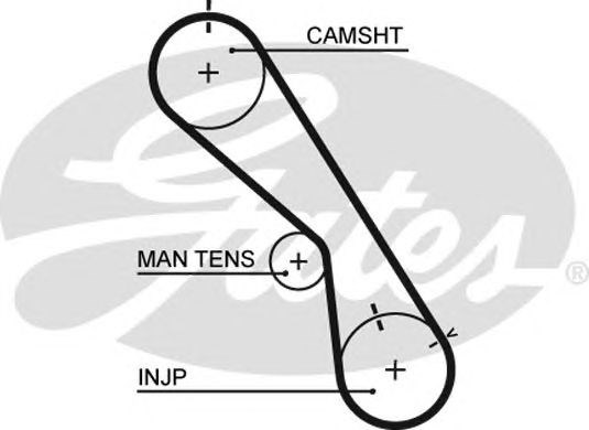 ГРМ ремни 5474XS GATES