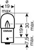 Лампочка накаливания 5637 OSRAM