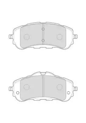BENDIX 573620J Передние тормозные колодки в наличии Тернополь
