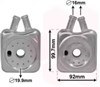 Радиатор масляный холодильник 58003215 VAN WEZEL