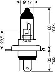 OSRAM 64193 Лампочка галогенная в наличии Тернополь