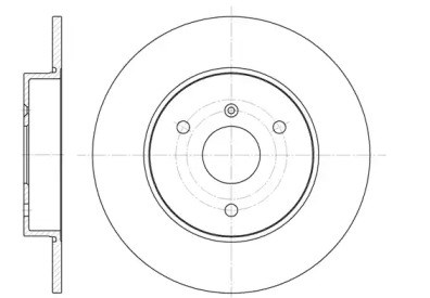 Тормоз дисковый передний 661700 REMSA