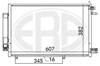 Радиатор охлаждения кондиционера 667031 ERA