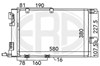 Конденсатор системы охлаждения 667043 ERA