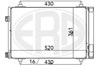 Радиатор охлаждения кондиционера 667078 ERA