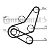 Ремень агрегатов приводной, комплект 6PK1059ELASTT2 CONTINENTAL