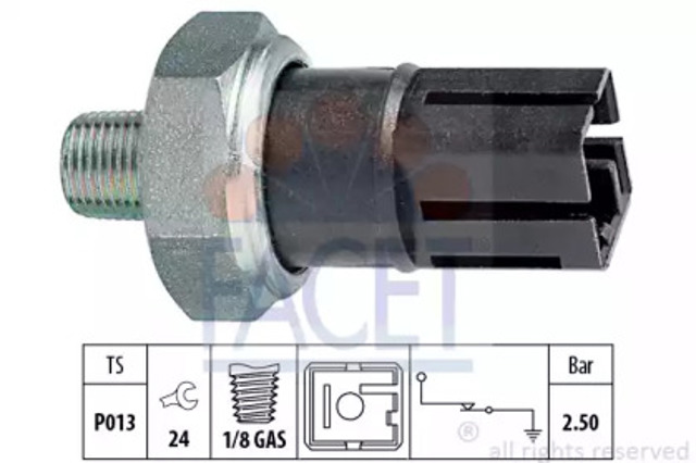 Датчик указателя давления масла 70160 FACET