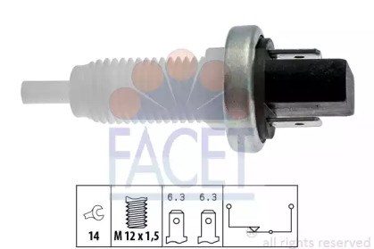 Датчик тормоза 71001 FACET