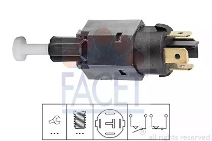 Лягушка стоп сигнала 71065 FACET