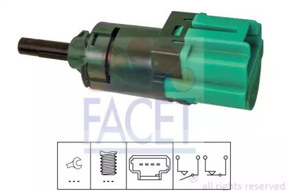 Датчик тормоза 71283 FACET