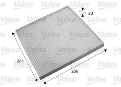 Фильтр салона угольный 715703 VALEO