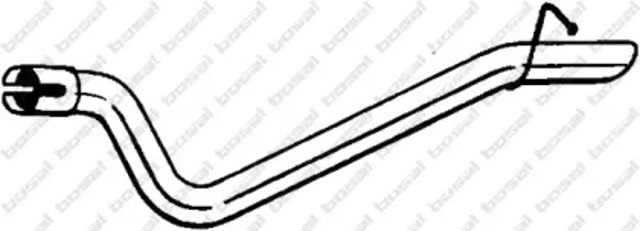 Глушитель задний 750429 BOSAL