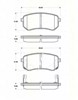 Колодки тормозные задние, дисковые 811018018 TRISCAN