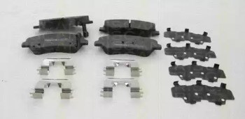 Колодки 811043051 TRISCAN