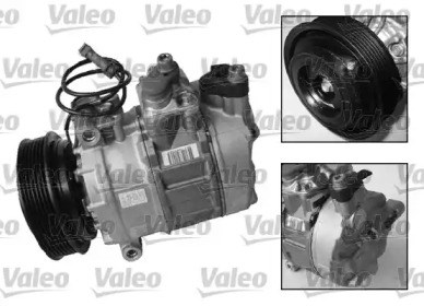 Компрессор кондиционера 813166 VALEO