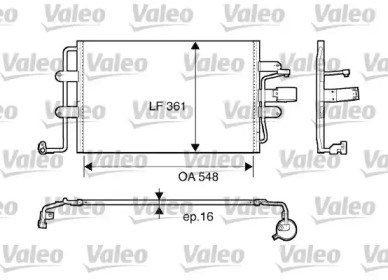 Конденсатор 817427 VALEO