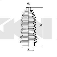 Пильник рейки 83649 GKN-Spidan