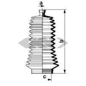 Пильник рейки 83846 GKN-Spidan