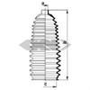 Чехол рулевого механизма 84014 SPIDAN