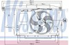 Электровентилятор охлаждения в сборе (мотор+крыльчатка) 85007 NISSENS
