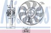 Электровентилятор охлаждения в сборе (мотор+крыльчатка), правый 85684 NISSENS