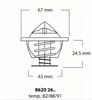 Термостат в сборе 86202682 TRISCAN