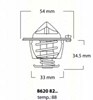 Термостат в сборе 86208288 TRISCAN