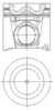 Поршень в комплекте на 1 цилиндр, STD 8742160000 NURAL