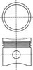 Поршня на 1 цилиндр, STD 8742340000 NURAL