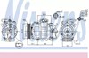 Компрессор кондиционера 89026 NISSENS
