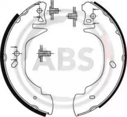 Барабанные колодки 8940 ABS