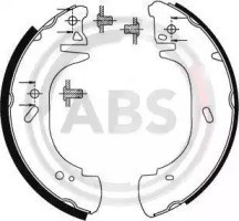 Задние барабанные тормозные колодки 8941 ABS