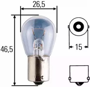 Лампочка накаливания 8GA002072121 HELLA