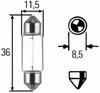 Лампочка 8GM002092241 HELLA