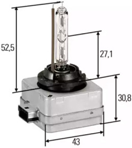 Ксенон 8GS009028621 HELLA