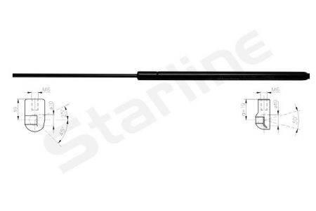 Амортизатор крышки багажника 9024810 STARLINE