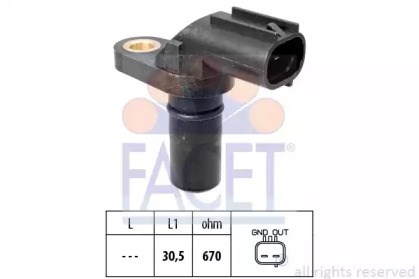 Датчик спидометра 90522 FACET