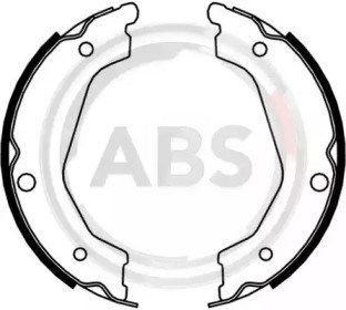 Колодки стояночного тормоза 9196 ABS