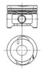 Поршня на 1 цилиндр, STD 92228600 KOLBENSCHMIDT