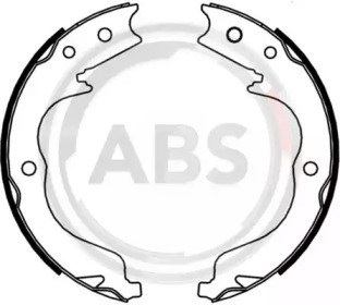 ABS 9235 Колодки ручника (стояночного тормоза) в наличии Кривой Рог