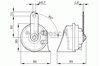 Автомобильный клаксон 9320335007 BOSCH