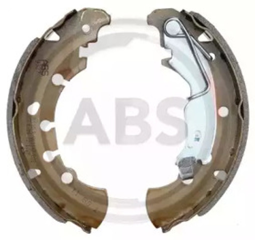 Колодки тормозные задние, барабанные 9327 ABS