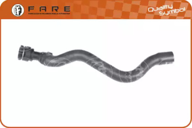 Шланг радиатора печки 9329 FARE