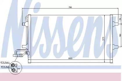 Конденсатор 940086 NISSENS