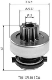Привод стартера 940113020398 MAGNETI MARELLI