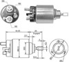 Втягивающее реле стартера 940113050010 MAGNETI MARELLI