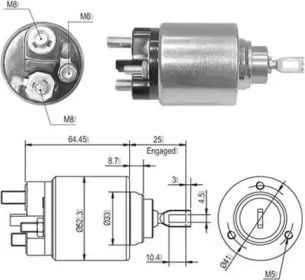 Втягивающее 940113050010 MAGNETI MARELLI