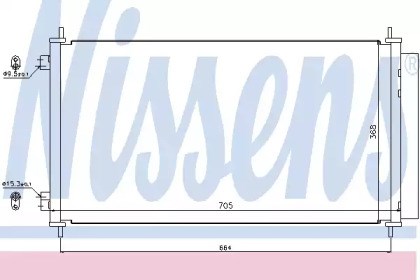 Конденсатор 940140 NISSENS